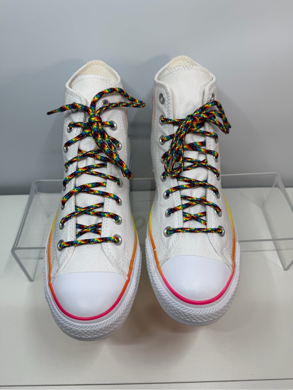 Title: Converse Chuck Taylor All Star Pride High Top Sneakers Men’s 9 Women’s 11